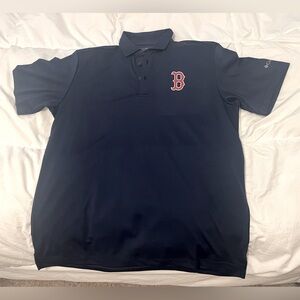 NWOT Boston Red Sox Men's Medium Blue Polo